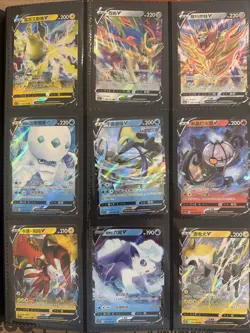 Pokemon 207 Card Binder Collection Lot NM V Ex Vmax VStar Huge Nice Gift F3 - Image 2