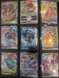 Pokemon 207 Card Binder Collection Lot NM V Ex Vmax VStar Huge Nice Gift F3 - Image 3