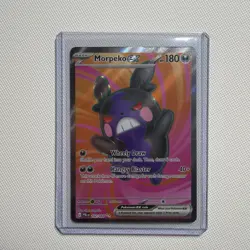 Morpeko ex 102/084 Ultra Rare Pitch Black Pokemon Holo NM/M - Image 3