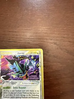 Pokemon TCG Gyarados Delta Species Reverse Holo Rare 8/110 EX Holon Phantoms - Image 3