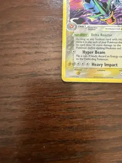 Pokemon TCG Gyarados Delta Species Reverse Holo Rare 8/110 EX Holon Phantoms - Image 5