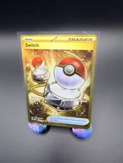 Pokemon Switch 206/165 Scarlet & Violet 151 Gold Secret Rare Holo English Train… - Image 4