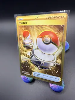 Pokemon Switch 206/165 Scarlet & Violet 151 Gold Secret Rare Holo English Train… - Image 5