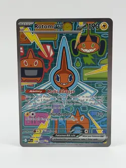 Pokemon TCG English Rotom ex 126/094 Phantasmal Flames SIR Full Art Holo - Image 1