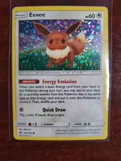 2017 Pokemon General Mills Promo Eevee - Image 1
