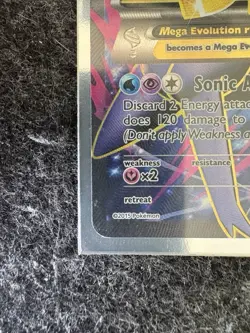 Pokemon TCG M Latios EX 102/108 Roaring Skies Full Art Holo UR ENG 220HP - Image 3