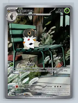Pokemon ME03: Perfect Order #089/088 Spewpa Illustration Rare Pack Fresh - Image 1