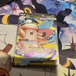 Pokemon Mega Clefable ex 103/088 Perfect Order Ultra Rare Full Art Holo - Image 3