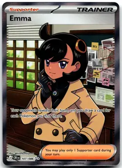 Emma 107/086 Ultra Rare Chaos Rising Pokemon Holo Near Mint - Image 1