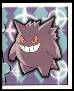 1999 Pokemon Merlin Sticker Collection Gengar U.K. #187 Rare - Image 1