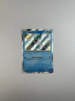 Quaxly 082 Baby Shiny Pokemon SVP Black Star Promo - LP - Image 1