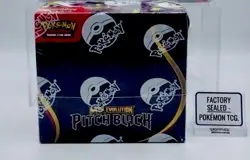 Pokemon Mega Evolution Pitch Black Booster Box Factory Sealed Ready To Ship - Image 1