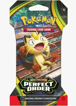 x1 Pokemon Perfect Order Sleeved Booster Pack Factory Sealed (Random Art) - Image 1