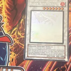 Yu-Gi-Oh! Black Rose Dragon CSOC-EN039 Ghost Rare Unlimited - Image 4
