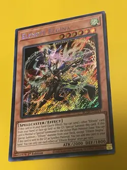 Yugioh Elfnote Regina BLZD-EN014 Secret 1st Ed Pack Fresh - Image 3