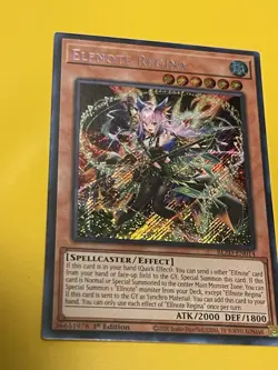 Yugioh Elfnote Regina BLZD-EN014 Secret 1st Ed Pack Fresh - Image 4