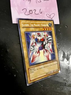Yu-Gi-Oh! Gamma the Magnet Warrior DOR-003 Duelist of the Roses Secret Rare Hol… - Image 2