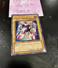 Yu-Gi-Oh! Gamma the Magnet Warrior DOR-003 Duelist of the Roses Secret Rare Hol… - Image 3