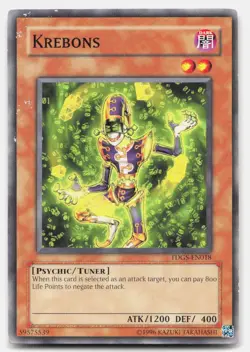 Krebons TDGS-EN018 Common The Duelist Genesis Yu-Gi-Oh Unlimited DMG - Image 1