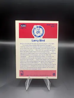 Larry Bird 1986-87 Fleer Sticker #2 - Image 2