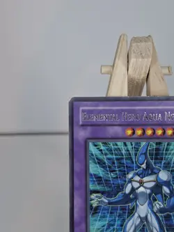 YuGiOh! TCG Elemental Hero Aqua Neos 1st edition Jaden Yuki 2 DP03-EN012 Rare LP - Image 2
