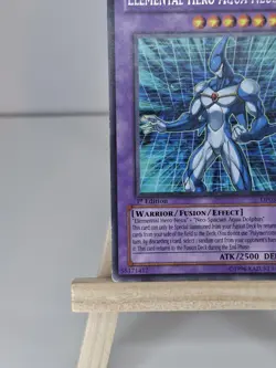 YuGiOh! TCG Elemental Hero Aqua Neos 1st edition Jaden Yuki 2 DP03-EN012 Rare LP - Image 4