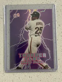 1996 Fleer Ultra Thunderclap Thunder Clap Barry Bonds #2 - Image 1