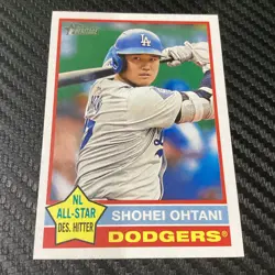 2025 Topps 1976 Heritage #148 Shohei Ohtani Los Angeles Dodgers NL All Star Mint - Image 2