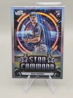 2024 Topps Cosmic Chrome - Star Command Paul Skenes #ALT-5 (RC) - Pirates - Image 1