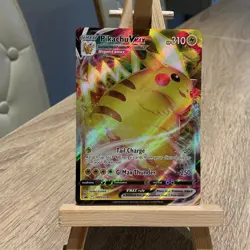 Pokemon Pikachu TCG VMAX SWSH286 Black Star Promo Holo Card - Image 1