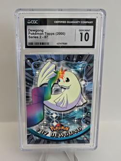 Topps Pokemon Series 2 Dewgong #87 CGC 10 2000 - Image 1