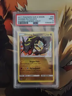 Pokemon TCG Shining Rayquaza PSA 9 Shining Legends 56/73 MINT GRADED - Image 1
