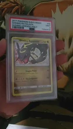 Pokemon TCG Shining Rayquaza PSA 9 Shining Legends 56/73 MINT GRADED - Image 2