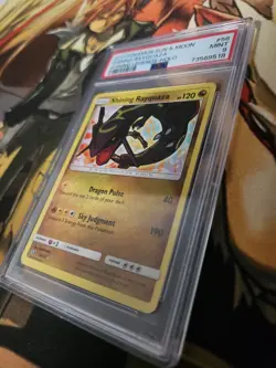Pokemon TCG Shining Rayquaza PSA 9 Shining Legends 56/73 MINT GRADED - Image 4