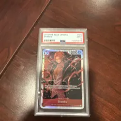 Shanks OP09-004 Parallel Wanted SR One Piece CCG Emperors in the New World Foil - Image 1