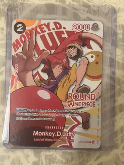 Monkey D. Luffy - One Piece x Round 1 Promo Card - OP16-095 - ENGLISH - NM/MT - Image 1