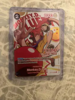 Monkey D. Luffy - One Piece x Round 1 Promo Card - OP16-095 - ENGLISH - NM/MT - Image 2