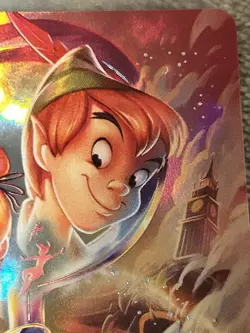 Disney Lorcana Peter Pan & Tinker Bell - Fast Friends (Enchanted) 233/207 - Image 4
