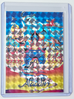 Aladdin Limited Edition Artist Signed Disney Classic Refractor Trading Card 1/1 - Image 1
