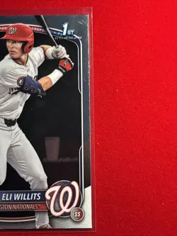 Eli Willits 1st Bowman Chrome Prospect BDC-1 Nationals - Image 3