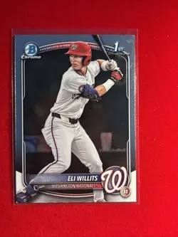 Eli Willits 1st Bowman Chrome Prospect BDC-1 Nationals - Image 5