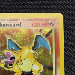 Charizard 4/102 Base Set Holo Rare Pokemon Card MP Condition - Image 4