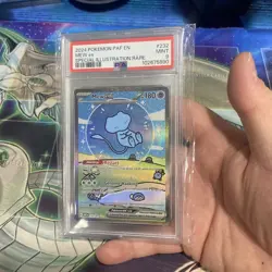 PSA 9 Bubble Mew EX 232/091 Special Illustration Rare MINT Graded Pokemon TCG - Image 2