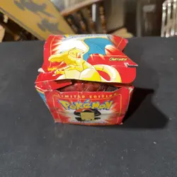 Charizard 23k Gold Burger King Pokemon Card Box destroyed sadly - Image 1