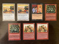 7x *Rare* MTG Magic the Gathering Cards - Portal - inc. 2x Wrath of God - Image 1