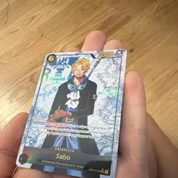 Bandai One Piece Card Game Sabo OP13-120 Special Rare Alt Art Foil 7000 - Image 4