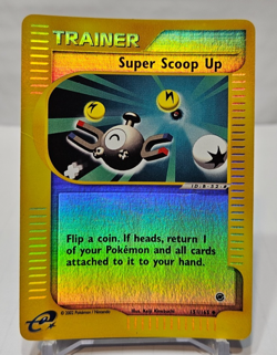 Super Scoop Up 151/165 Reverse Holo Uncommon Expedition Pokemon 7548 - Image 1