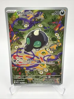 🔥Shroodle 149/132 Me01: Mega Evolution Holo 2025 Pokemon Card 🔥 - Image 1