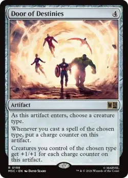 ~ Door of Destinies (Surge Foil) ~ NM Foil ~ ~ MTG ~ - Image 1