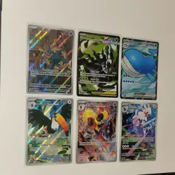 Pokemon TCG Pitch Black ex IR Lot Mega Darkrai Wailord Silvally Armarouge 6 Card - Image 2